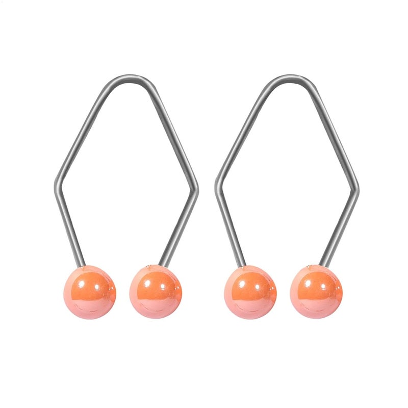 Orange Face Muscle Exerciser Facial Shape Dimple Maker Natural Smile Trainer Multipurpose - Image 1